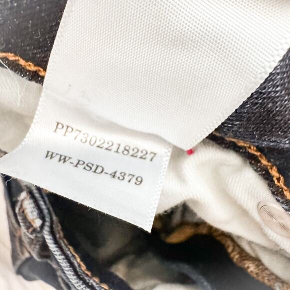 Everlane The Curvy High-Rise Skinny Jean Dark Wash Denim Size 25 - Picture 6 of 8